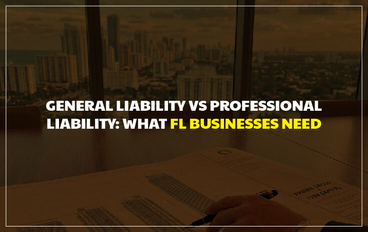  General Liability vs Professional Liability: What FL Businesses Need