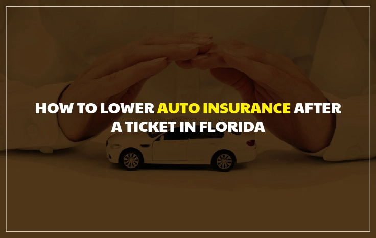 How to Lower Your Auto Insurance After a Ticket in Florida